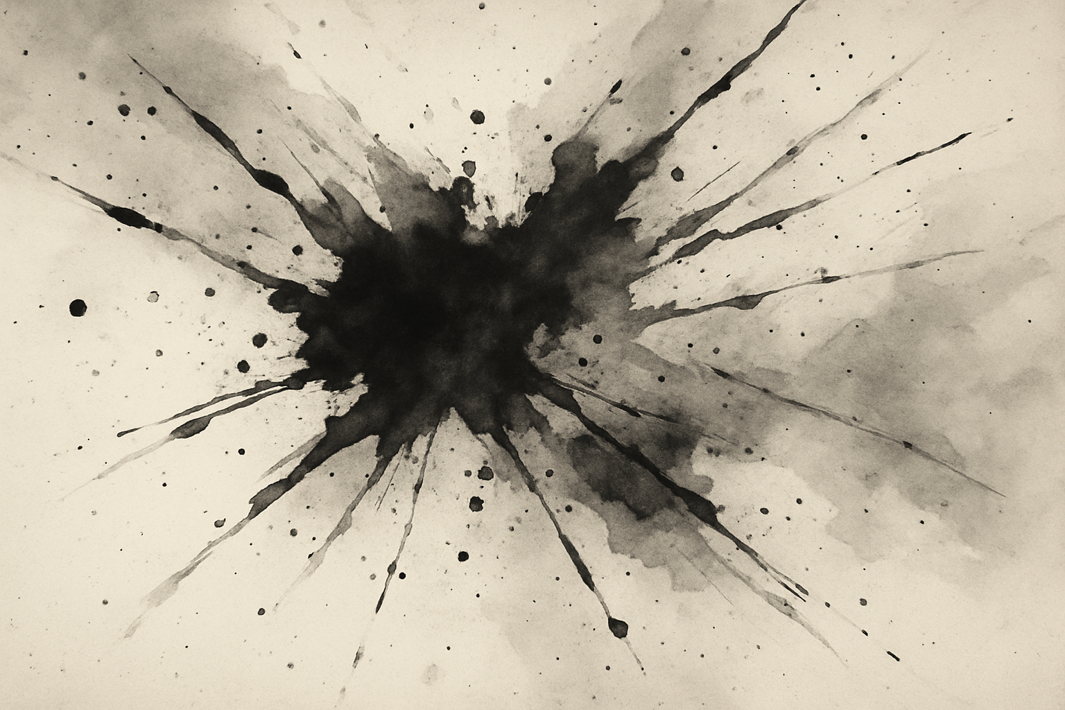 Abstract Ink Header